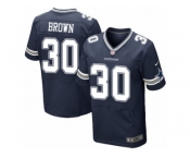 Men's Nike Dallas Cowboys #30 Anthony Brown Elite Navy Blue Team Color NFL Jersey