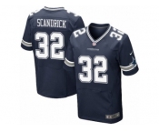 Men's Nike Dallas Cowboys #32 Orlando Scandrick Elite Navy Blue Team Color NFL Jersey