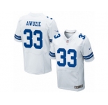 Men's Nike Dallas Cowboys #33 Chidobe Awuzie Elite White NFL Jersey