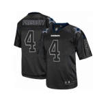 Men's Nike Dallas Cowboys #4 Dak Prescott Elite Lights Out Black NFL Jersey