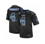 Men's Nike Dallas Cowboys #4 Dak Prescott Elite Lights Out Black Strobe NFL Jersey