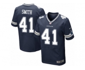 Men's Nike Dallas Cowboys #41 Keith Smith Elite Navy Blue Team Color NFL Jersey