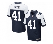 Men's Nike Dallas Cowboys #41 Keith Smith Elite Navy Blue Throwback Alternate NFL Jersey