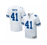 Men's Nike Dallas Cowboys #41 Keith Smith Elite White NFL Jersey