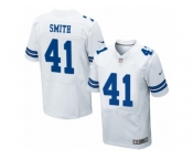 Men's Nike Dallas Cowboys #41 Keith Smith Elite White NFL Jersey