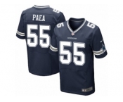 Men's Nike Dallas Cowboys #55 Stephen Paea Elite Navy Blue Team Color NFL Jersey