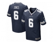 Men's Nike Dallas Cowboys #6 Chris Jones Elite Navy Blue Team Color NFL Jersey