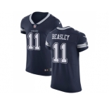 Nike Dallas Cowboys #11 Cole Beasley Navy Blue Team Color Men Stitched NFL Vapor Untouchable Elite Jersey