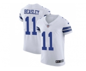Nike Dallas Cowboys #11 Cole Beasley White Men Stitched NFL Vapor Untouchable Elite Jersey