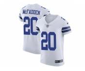Nike Dallas Cowboys #20 Darren McFadden White Men Stitched NFL Vapor Untouchable Elite Jersey