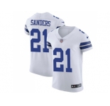 Nike Dallas Cowboys #21 Deion Sanders White Men Stitched NFL Vapor Untouchable Elite Jersey