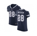 Nike Dallas Cowboys #28 Darren Woodson Navy Blue Team Color Men Stitched NFL Vapor Untouchable Elite Jersey