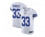 Nike Dallas Cowboys #33 Tony Dorsett White Men Stitched NFL Vapor Untouchable Elite Jersey