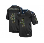 Nike Dallas Cowboys #4 Dak Prescott Black Men's Stitched NFL Elite Camo Fashion Jersey