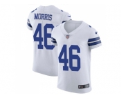 Nike Dallas Cowboys #46 Alfred Morris White Men Stitched NFL Vapor Untouchable Elite Jersey