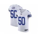 Nike Dallas Cowboys #50 Sean Lee White Men Stitched NFL Vapor Untouchable Elite Jersey