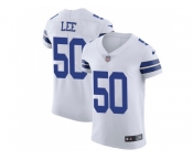 Nike Dallas Cowboys #50 Sean Lee White Men Stitched NFL Vapor Untouchable Elite Jersey