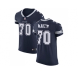Nike Dallas Cowboys #70 Zack Martin Navy Blue Team Color Men Stitched NFL Vapor Untouchable Elite Jersey
