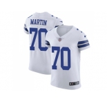 Nike Dallas Cowboys #70 Zack Martin White Men Stitched NFL Vapor Untouchable Elite Jersey