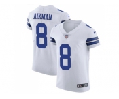 Nike Dallas Cowboys #8 Troy Aikman White Men Stitched NFL Vapor Untouchable Elite Jersey