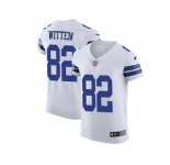 Nike Dallas Cowboys #82 Jason Witten White Men Stitched NFL Vapor Untouchable Elite Jersey