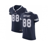Nike Dallas Cowboys #88 Dez Bryant Navy Blue Team Color Men Stitched NFL Vapor Untouchable Elite Jersey