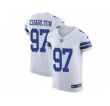 Nike Dallas Cowboys #97 Taco Charlton White Men Stitched NFL Vapor Untouchable Elite Jersey