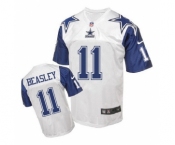 nike nfl jerseys dallas cowboys #11 Cole Beasley Throwback white[Elite]