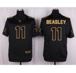 nike nfl jerseys dallas cowboys #11 beasley black gold collection[Elite][beasley]