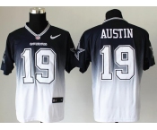 nike nfl jerseys dallas cowboys #19 austin blue-white[Elite drift fashion][second version]