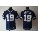 nike nfl jerseys dallas cowboys #19 austin blue[elite]