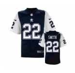 nike nfl jerseys dallas cowboys #22 Emmitt Smith Throwback Blue[Elite]