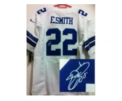nike nfl jerseys dallas cowboys #22 emmitt smith white[Elite signature]