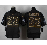 nike nfl jerseys dallas cowboys #22 e.smith black[Elite gold lettering fashion]