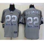 nike nfl jerseys dallas cowboys #22 e.smith grey[Elite drift fashion]