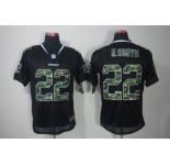 nike nfl jerseys dallas cowboys #22 e.smitth black[camo fashion Elite]