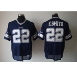 nike nfl jerseys dallas cowboys #22 e.smitth blue[elite]