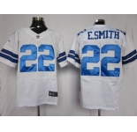 nike nfl jerseys dallas cowboys #22 e.smitth white[elite]