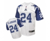 nike nfl jerseys dallas cowboys #24 Morris Claiborne Throwback white[Elite]