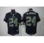 nike nfl jerseys dallas cowboys #24 claiborne black[camo fashion Elite]