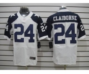 nike nfl jerseys dallas cowboys #24 claiborne white(Elite thankgivings)