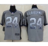 nike nfl jerseys dallas cowboys #24 morris claiborne grey[Elite drift fashion]