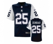 nike nfl jerseys dallas cowboys #25 Lance Dunbar Throwback Blue[Elite]