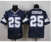nike nfl jerseys dallas cowboys #25 dunbar blue[Elite]