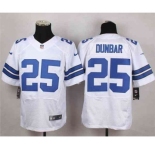 nike nfl jerseys dallas cowboys #25 dunbar white[Elite]