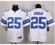 nike nfl jerseys dallas cowboys #25 dunbar white[Elite]
