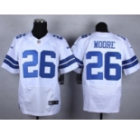 nike nfl jerseys dallas cowboys #26 moore white[Elite]