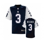nike nfl jerseys dallas cowboys #3 Brandon Weeden Throwback Blue[Elite]
