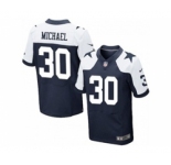 nike nfl jerseys dallas cowboys #30 christine michael blue[Elite thankgivings]