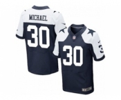 nike nfl jerseys dallas cowboys #30 christine michael blue[Elite thankgivings]